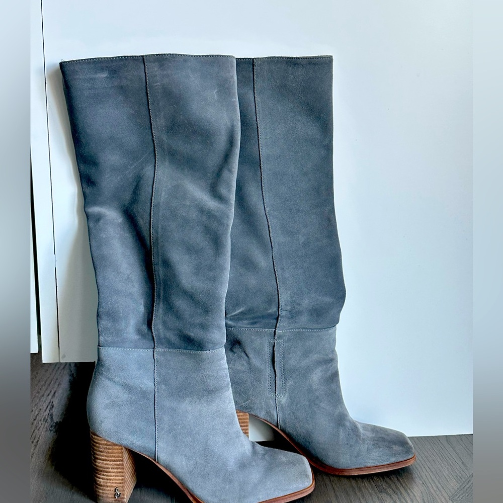 Sam Edelman Olly Tall suede boots size 8.5
